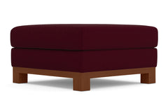Avalon Ottoman :: Leg Finish: Pecan / Size: 35x35