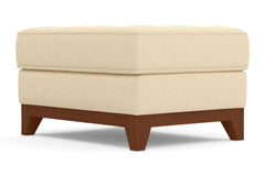 Monroe Drive Ottoman :: Leg Finish: Pecan / Size: 23x30