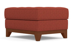 Monroe Drive Ottoman :: Leg Finish: Pecan / Size: 23x30