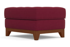 Monroe Drive Ottoman :: Leg Finish: Pecan / Size: 23x30