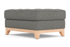 Monroe Drive Ottoman :: Leg Finish: Natural / Size: 25x35