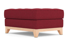 Monroe Drive Ottoman :: Leg Finish: Natural / Size: 25x35