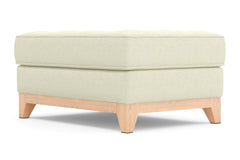 Monroe Drive Ottoman :: Leg Finish: Natural / Size: 25x35