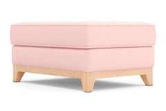 Monroe Drive Ottoman :: Leg Finish: Natural / Size: 25x35