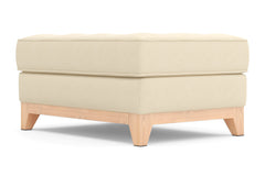 Monroe Drive Ottoman :: Leg Finish: Natural / Size: 25x35