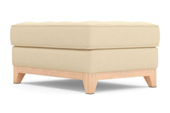 Monroe Drive Ottoman :: Leg Finish: Natural / Size: 25x35