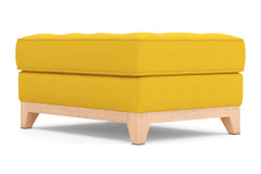 Monroe Drive Ottoman :: Leg Finish: Natural / Size: 25x35