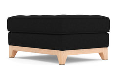 Monroe Drive Ottoman :: Leg Finish: Natural / Size: 25x35