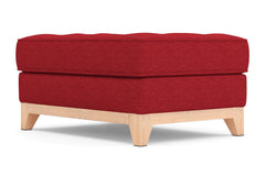 Monroe Drive Ottoman :: Leg Finish: Natural / Size: 25x35