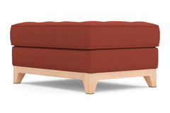 Monroe Drive Ottoman :: Leg Finish: Natural / Size: 25x35