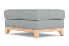 Monroe Drive Ottoman :: Leg Finish: Natural / Size: 25x35