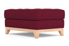 Monroe Drive Ottoman :: Leg Finish: Natural / Size: 25x35