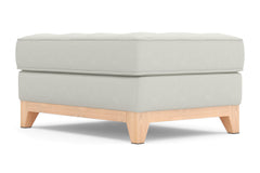 Monroe Drive Ottoman :: Leg Finish: Natural / Size: 25x35