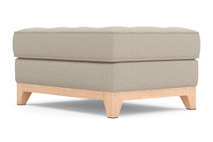 Monroe Drive Ottoman :: Leg Finish: Natural / Size: 25x35