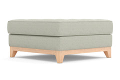 Monroe Drive Ottoman :: Leg Finish: Natural / Size: 35x35