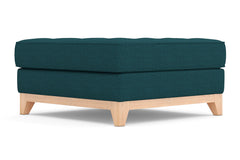 Monroe Drive Ottoman :: Leg Finish: Natural / Size: 35x35