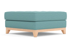 Monroe Drive Ottoman :: Leg Finish: Natural / Size: 35x35