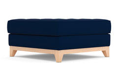 Monroe Drive Ottoman :: Leg Finish: Natural / Size: 35x35