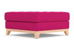 Monroe Drive Ottoman :: Leg Finish: Natural / Size: 35x35