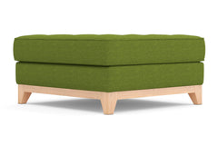 Monroe Drive Ottoman :: Leg Finish: Natural / Size: 35x35