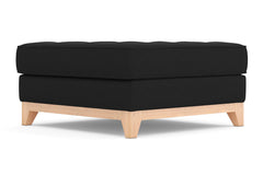Monroe Drive Ottoman :: Leg Finish: Natural / Size: 35x35