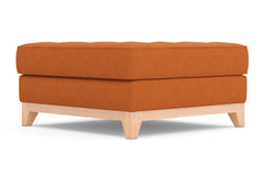 Monroe Drive Ottoman :: Leg Finish: Natural / Size: 35x35