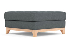 Monroe Drive Ottoman :: Leg Finish: Natural / Size: 35x35