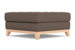 Monroe Drive Ottoman :: Leg Finish: Natural / Size: 35x35