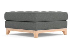 Monroe Drive Ottoman :: Leg Finish: Natural / Size: 35x35