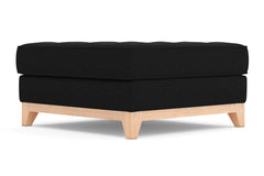 Monroe Drive Ottoman :: Leg Finish: Natural / Size: 35x35