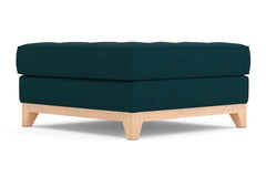 Monroe Drive Ottoman :: Leg Finish: Natural / Size: 35x35