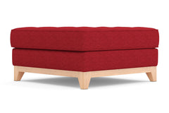 Monroe Drive Ottoman :: Leg Finish: Natural / Size: 35x35