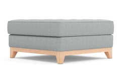 Monroe Drive Ottoman :: Leg Finish: Natural / Size: 35x35