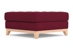 Monroe Drive Ottoman :: Leg Finish: Natural / Size: 35x35