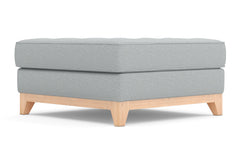 Monroe Drive Ottoman :: Leg Finish: Natural / Size: 35x35