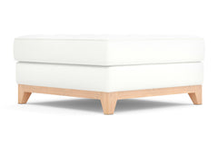 Monroe Drive Ottoman :: Leg Finish: Natural / Size: 35x35