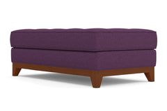 Monroe Drive Ottoman :: Leg Finish: Pecan / Size: 28x48
