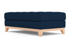 Monroe Drive Ottoman :: Leg Finish: Natural / Size: 28x48