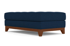Monroe Drive Ottoman :: Leg Finish: Pecan / Size: 28x48