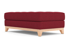 Monroe Drive Ottoman :: Leg Finish: Natural / Size: 28x48