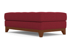 Monroe Drive Ottoman :: Leg Finish: Pecan / Size: 28x48