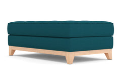 Monroe Drive Ottoman :: Leg Finish: Natural / Size: 28x48