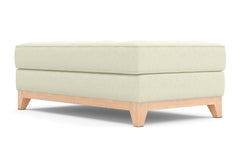 Monroe Drive Ottoman :: Leg Finish: Natural / Size: 28x48