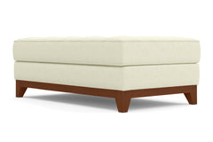Monroe Drive Ottoman :: Leg Finish: Pecan / Size: 28x48