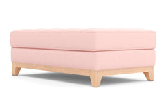 Monroe Drive Ottoman :: Leg Finish: Natural / Size: 28x48