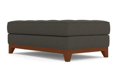 Monroe Drive Ottoman :: Leg Finish: Pecan / Size: 28x48