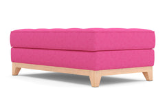 Monroe Drive Ottoman :: Leg Finish: Natural / Size: 28x48