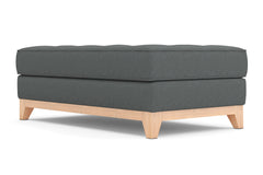 Monroe Drive Ottoman :: Leg Finish: Natural / Size: 28x48