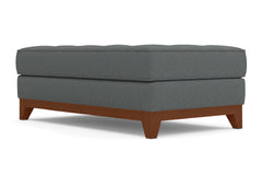 Monroe Drive Ottoman :: Leg Finish: Pecan / Size: 28x48