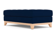 Monroe Drive Ottoman :: Leg Finish: Natural / Size: 28x48